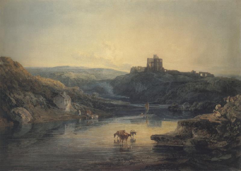 J.M.W. Turner Norham Castle,Sunrise oil painting image